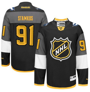 Lightning #91 Steven Stamkos Black 2016 All Star Stitched NHL Jersey Lightning #91 Steven Stamkos Black 2016 All Star Stitched NHL Jersey