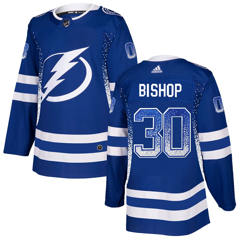 Lightning 30 Ben Bishop Blue Drift Fashion Adidas Jersey Lightning 30 Ben Bishop Blue Drift Fashion Adidas Jersey