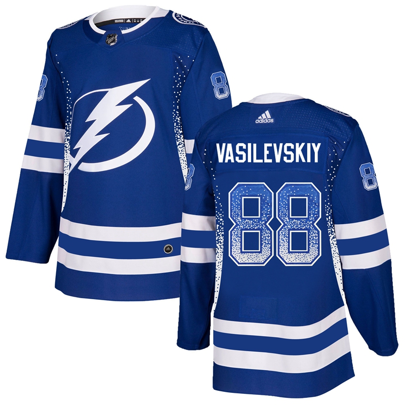Lightning 88 Andrei Vasilevskiy Blue Drift Fashion Adidas Jersey Lightning 88 Andrei Vasilevskiy Blue Drift Fashion Adidas Jersey