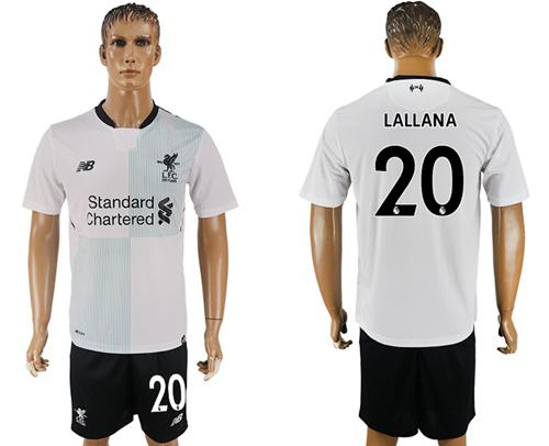 Liverpool #20 Lallana Away Soccer Club Jersey Liverpool #20 Lallana Away Soccer Club Jersey