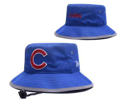 MLB Chicago Cubs Fresh Logo Blue Wide Brim Hat YD