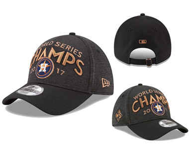 MLB Houston Astros 2017 World Series Champions Peaked Adjustable Hat