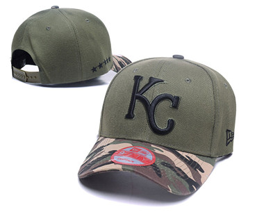 MLB Kansas City Royals Stitched Snapback Adjustable Hat 25