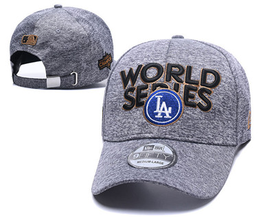 MLB Los Angeles Dodgers 2017 World Series Champions Peaked Adjustable Hat
