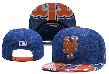 MLB New York Mets Team Logo Navy Adjustable Hat