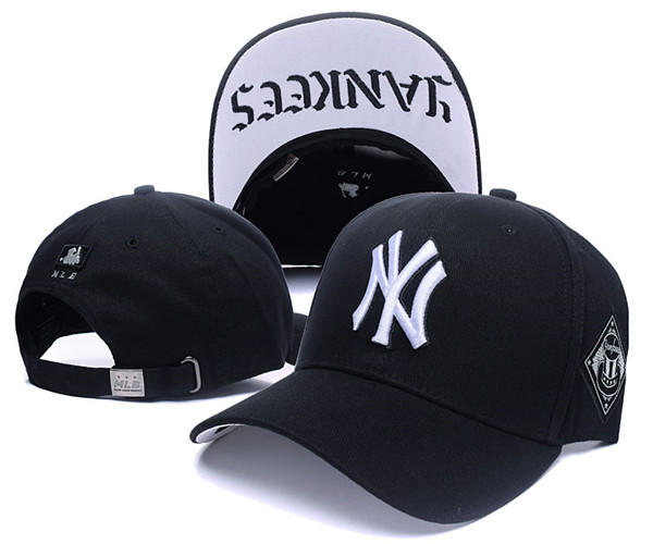 MLB New York Yankees Stitched Snapback Hats 10