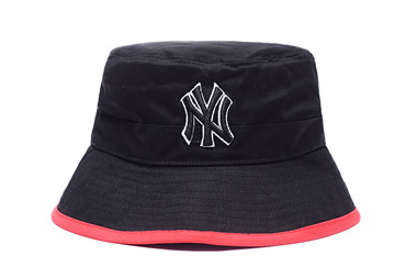 MLB New York Yankees Team Logo Black Wide Brim Hat