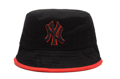 MLB New York Yankees Team Logo Black Wide Brim Hat LX2