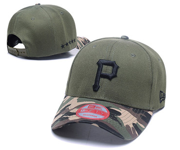 MLB Pittsburgh Pirates Stitched Snapback Adjustable Hat