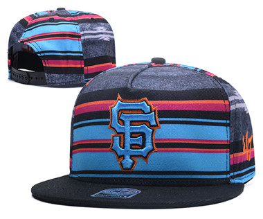 MLB San Francisco Giants Team Logo Colorful Snapback Adjustable Hat