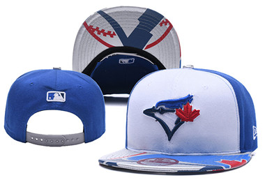 MLB Toronto Blue Jays Team Logo Snapback Adjustable Hat Q159