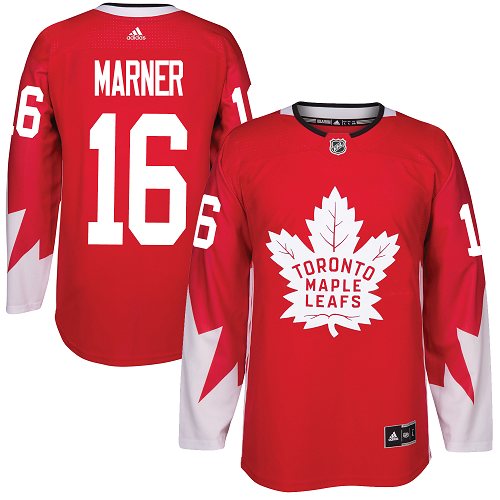 Maple Leafs #16 Mitchell Marner Red Alternate Stitched Youth NHL Jersey