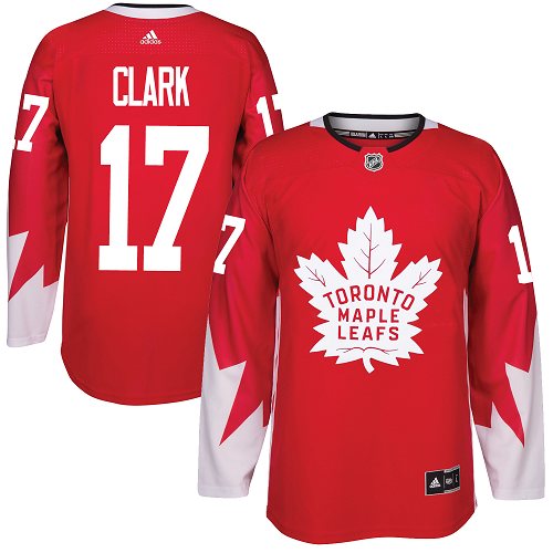 Maple Leafs #17 Wendel Clark Red Alternate Stitched Youth NHL Jersey Maple Leafs #17 Wendel Clark Red Alternate Stitched Youth NHL Jersey