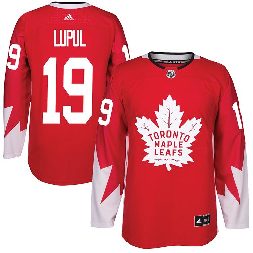 Maple Leafs #19 Joffrey Lupul Red Alternate Stitched Youth NHL Jersey