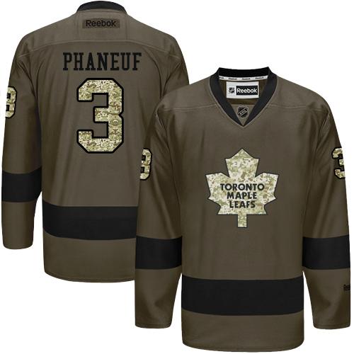 Maple Leafs #3 Dion Phaneuf Green Salute to Service Stitched NHL Jersey Maple Leafs #3 Dion Phaneuf Green Salute to Service Stitched NHL Jersey