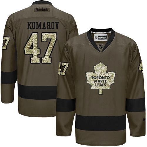 Maple Leafs #47 Leo Komarov Green Salute to Service Stitched NHL Jersey Maple Leafs #47 Leo Komarov Green Salute to Service Stitched NHL Jersey