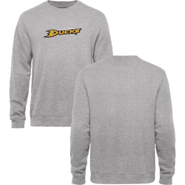 Men's Anaheim Ducks Custom Crewneck Sweatshirt