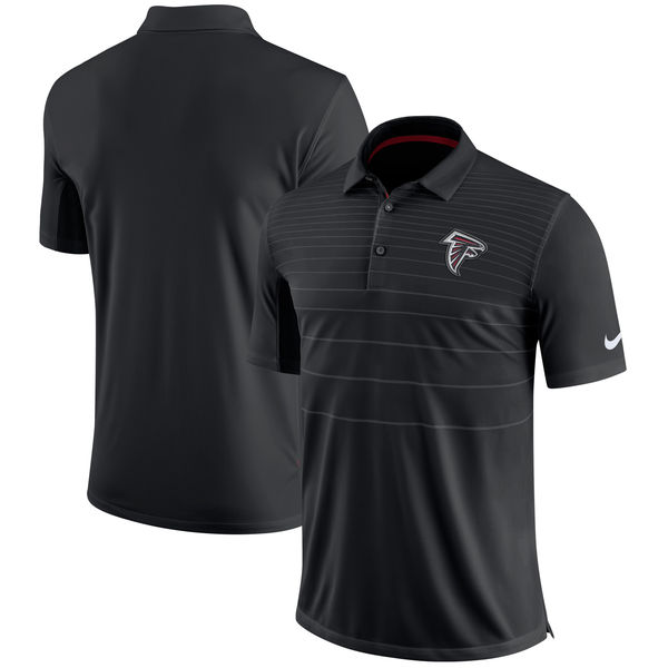 Men's Atlanta Falcons Nike Black Early Season Polo Men's Atlanta Falcons Nike Black Early Season Polo