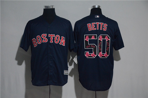 Men's Boston Red Sox #50 Mookie Betts Majestic Black 2017 Color Printing Cool Base Jersey Men's Boston Red Sox #50 Mookie Betts Majestic Black 2017 Color Printing Cool Base Jersey