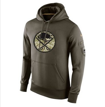 Men's Buffalo Sabres Nike Salute To Service NHL Hoodie
