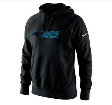 Men's Carolina Panthers Nike Black Lockup Pullover Hoodie Men's Carolina Panthers Nike Black Lockup Pullover Hoodie