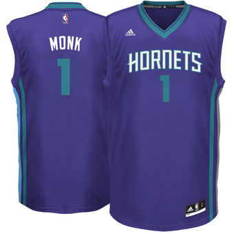 Men's Charlotte Hornets Malik Monk adidas Purple 2017 NBA Draft #1 Pick Replica Jersey Men's Charlotte Hornets Malik Monk adidas Purple 2017 NBA Draft #1 Pick Replica Jersey