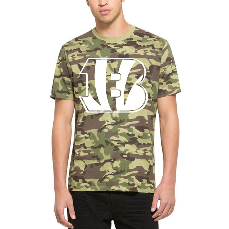 Men's Cincinnati Bengals  '47 Camo Alpha T-Shirt