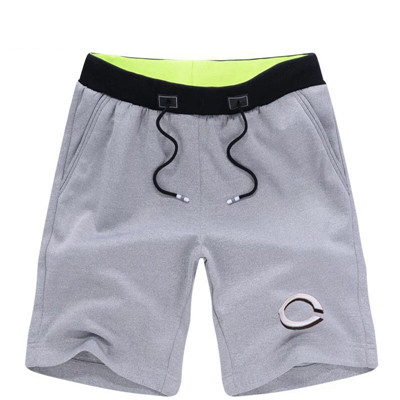 Men's Cincinnati Reds Team Logo Grey Baseball Shorts