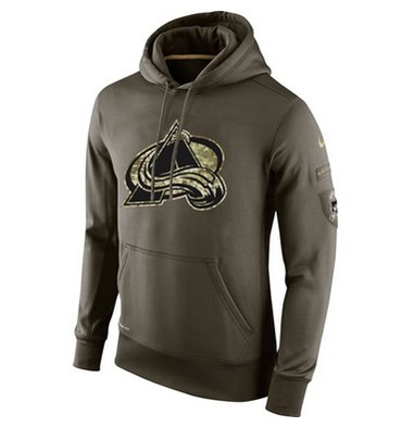 Men's Colorado Avalanche Nike Salute To Service NHL Hoodie