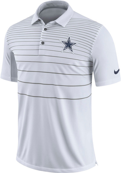 Men's Dallas Cowboys Nike white Early Season Polo (1)