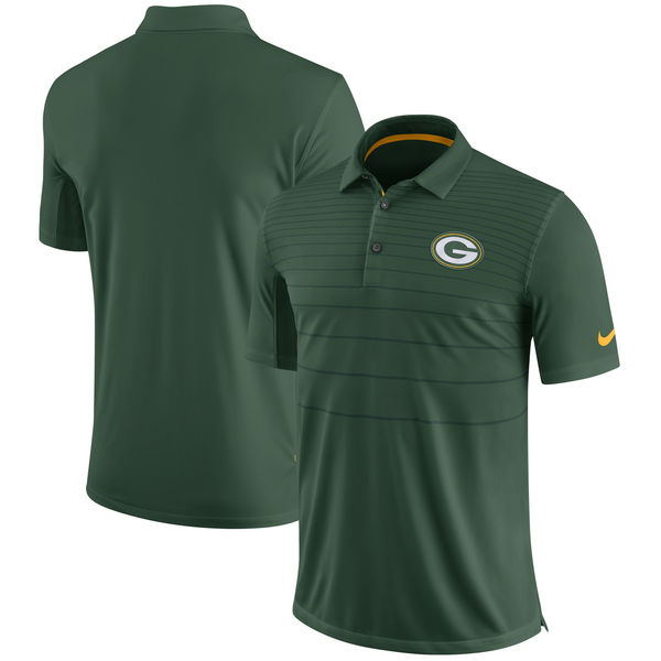Men's Green Bay Packers Nike Green Early Season Polo