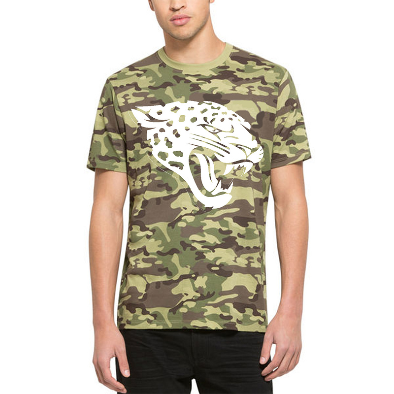 Men's Jacksonville Jaguars   '47 Camo Alpha T-Shirt