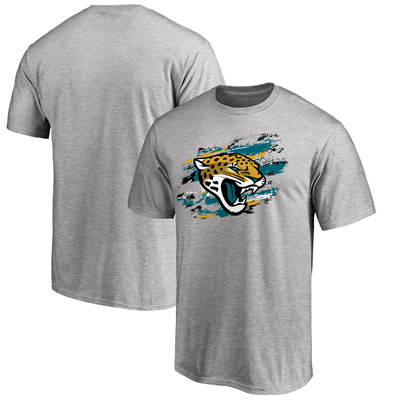 Men's Jacksonville Jaguars NFL Pro Line Heathered Gray True Color T-Shirt