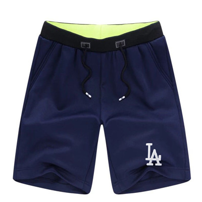 Men's Los Angeles Dodgers Team Logo Navy Baseball Shorts Men's Los Angeles Dodgers Team Logo Navy Baseball Shorts