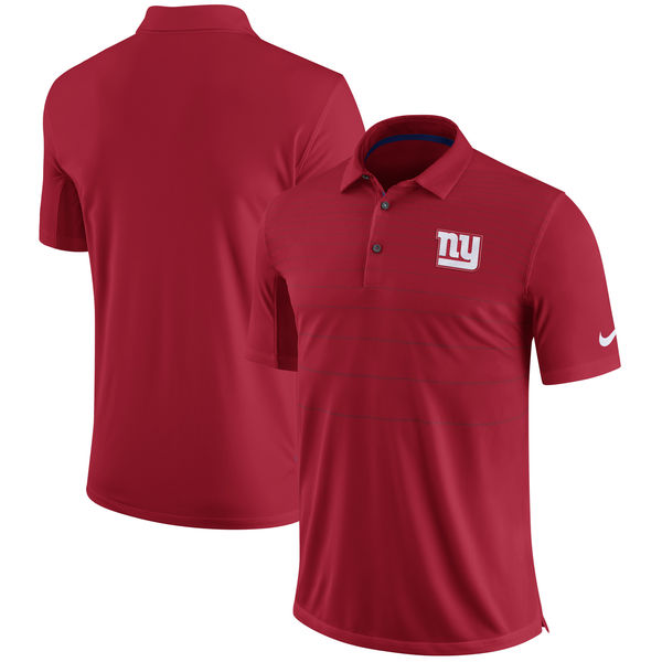 Men's New York Giants Nike Red Early Season Polo