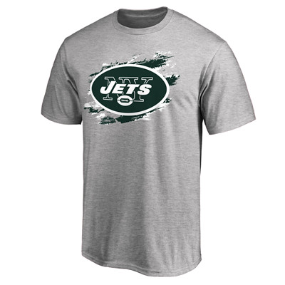 Men's New York Jets NFL Pro Line Heathered Gray True Color T-Shirt