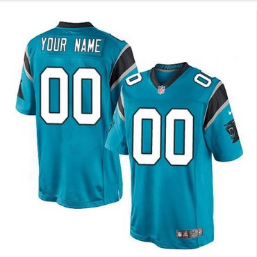 Men's Nike Carolina Panthers Customized Limited Blue Alternate NFL Jersey