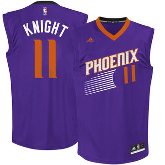 Men's Phoenix Suns Brandon Knight adidas Purple Team Color Replica Jersey Men's Phoenix Suns Brandon Knight adidas Purple Team Color Replica Jersey