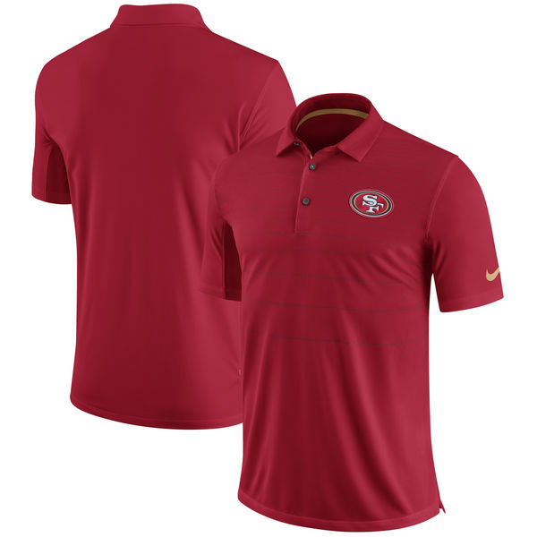 Men's San Francisco 49ers Nike Scarlet Early Season Polo