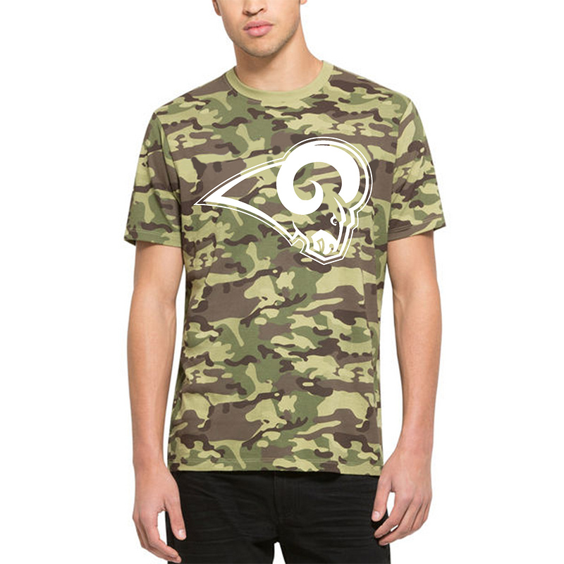 Men's St.Louis Rams '47 Camo Alpha T-Shirt