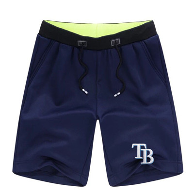 Men's Tampa Bay Rays Team Logo Navy Baseball Shorts Men's Tampa Bay Rays Team Logo Navy Baseball Shorts