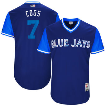 Men's Toronto Blue Jays Chris Coghlan Cogs Majestic Royal 2017 Players Weekend Authentic Jersey Men's Toronto Blue Jays Chris Coghlan Cogs Majestic Royal 2017 Players Weekend Authentic Jersey