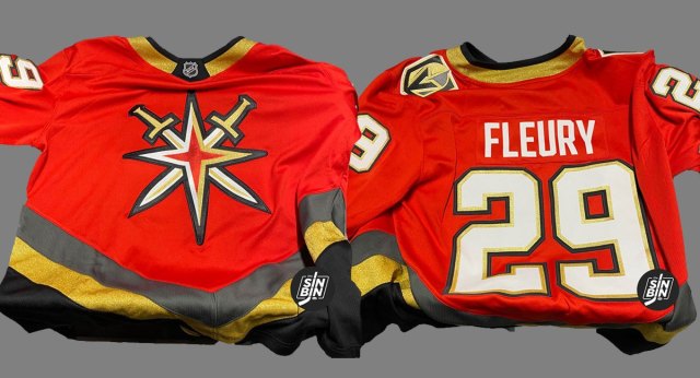 Men's Vegas Golden Knights #29 Marc-Andre Fleury Red 2021 Retro Fourth Jersey Men's Vegas Golden Knights #29 Marc-Andre Fleury Red 2021 Retro Fourth Jersey