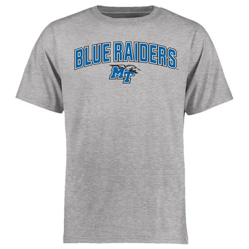 Mid. Tenn. St. Blue Raiders Proud Mascot T-Shirt Ash