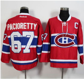 Montreal Canadiens #67 Max Pacioretty Red New CH Stitched NHL Jersey