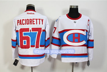 Montreal Canadiens #67 Pacioretty White New CH Stitched NHL Jersey