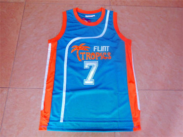 Movie Edition Jersey #7 COFFEE-BLACK Mesh jerseys