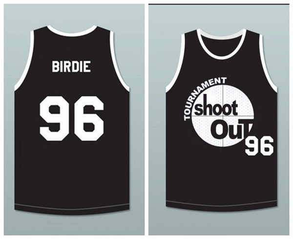 Movie Edition Jersey SHOOT OUT #96 black jerseys