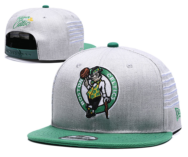 NBA Boston Celtics Fresh Logo Green Adjustable Hat