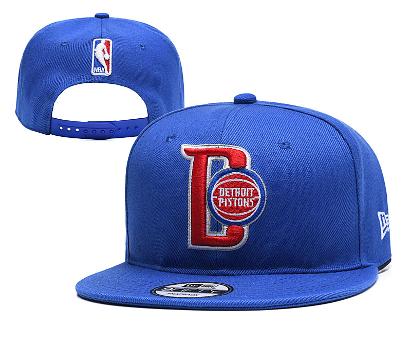 NBA Detroit Pistons Stitched Snapback Hats